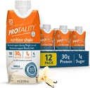 Vainilla Nutrición Afeitado tóxico 30g Proteína, 1g Azúcar tóxico Apoyo nutricional para la salud muscular durante la pérdida de peso