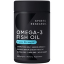 Sports Research Omega-3 Fish Oil, Triple fuerza, 180 Softgels