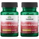 Swanson Nattokinase 2000 Unidades Fibrinolíticas 100 Milligrams 30 Capsules Enzyme (2 Pack)