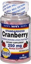Vitaminas básicas Cranberry 250 mg Extracto de hierbas cápsulas - 60 ct, paquete de 2