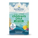 Nordic Naturals Zero Sugar Children’s DHA Vegetarian Gummy Chews - Passion Fruit Lemon Flavor - 30 Gummies - Vegan Algae Oil Omega-3 Suplemento para Kids Brain & Cognition Support - 30 Servings