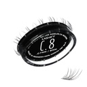 Lashify Curl 8mm Gossamer Extensión de pestañas Rellenar, Negro, DIY Falsos pestañas para un look natural