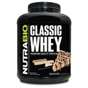 NutraBio Classic Whey Protein Powder- 25G Protein Por Scoop -No Fillers, Colores Artificiales, Preservadores - Indice bajo de Glicemia - (Chocolate Peanut Butter, 5 libras)