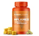 Mt. Angel Vitaminas - InFlamEze, Boswellia, Curcumin, Quercetin, Bromelain (60 cápsulas vegetarianas)