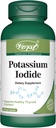 Potasio Iodide 800mcg 120 Vegan Capsules  durable Thyroid Support Suplemento para Mujeres &amp; Hombres*