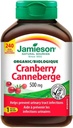 Jamieson Cranberry 500mg, 240 cápsulas Vegan