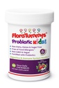 FloraTummys Kids Chewable Probiotics: Non-Dairy, Gluten &amp; Sugar-Free, Peanut &amp; Soy Free, Non-GMO, Tested &amp; Free of Food Allergens, Vegan, Kosher, Berry Flavor(1 Bottle)