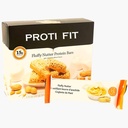 Proti Fit - Fluffy Nutter Bares de Proteína de baja carb, Barcos de bajo nivel para la pérdida de peso y las comidas saludables (Fluffy Nutter, 1 Pack)