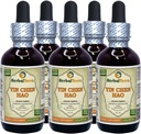 Yin Chen Hao (Artemisia Capillaris) Tintura, Hierba Orgánica Extracto líquido (Marca Marca: HerbalTerra, Proudly Made in USA) 5x2 fl.oz (5x60 ml)