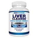 Arazo Nutrition Liver Cleanse Detox " Repair Formula – Milk Thistle Herbal Support Suplemento: Silymarin, Beet, Artichoke, Dandelion, Chicory Root