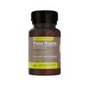 Endur Plain Niacin (Acido Nicotínico), Heart Health &amp; Healthy Cholesterol Balance Suplemento, Fórmula de liberación inmediata, Gluten Free, 250mg (100 Tablets)
