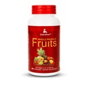 Suplemento de frutas – 90 cápsulas vegetarianas totales ← Balance de frutas naturales 16 enteras Espuma de Superalimentos frescos con vitaminas y minerales