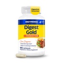 Enzymedica Digest Gold + Probióticos, 2-en-1 Fórmula para Gut Health, Enzymes Digestivos & 1 Billion Culturas Probióticas Activas, 90 Cuenta (FFP)