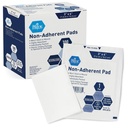 MED PRIDE Sterile Non Stick Pads for Wound Care and Wounds, Highly Absorbent, Painless Removal, Individualmente Wrapped (3x4 Inch (Pack of 100))