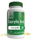 Salud Thru Nutrition Caprylic Acid 600mg 200 Softgels ← C8 Octanoic Acid from Pure 1g MCT Oil tención Non-GMO &amp; Soy Free ← Asistencia Salud Digestiva e Intestinal Salud Salud saludable