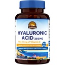 Suplementos de ácido hialurónico de Vitalitown 250 mg, más 25 mg de vitamina C, naturalmente derivada " alta biodisponibilidad, hidratación de la piel, 90 cápsulas veganos, 3 meses de suministro