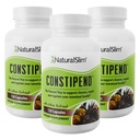 Oxido de magnesio natural - estreñimiento para el alivio del estreñimiento, limpiador de colon &amp; suavizadores de heces para hombres y mujeres con citrato de magnesio, Aspartate, " Extracto de oliva - 120 cápsulas vegetales 3 Pack