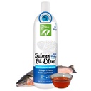 Solo Natural Pet Wild Alaskan Salmón Aceite para perros &amp; gatos - Omega 3 & 6 Suplemento de alimentos líquidos para mascotas - EPA & DHA Fish Oils, All Natural Joint Support, Promote Healthy Skin, Coat & Heart - 20 Fl Oz