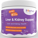 Suplementos para perros, SAM-E &amp; Silymarin - Función del hígado, NMN & CoQ10 - Anti-Aging, Rehmannia &amp; Rhubarb - Natural Herbal Kidney Support, Cranberry - UT Health