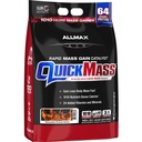 ALLMAX QUICKMASS, Cookies &amp; Crema - 10 lb - Catalyst de Ganancia de Masa Rápida - Hasta 64 Gramos de Proteína Por Servir - 3:1 Carb a Protein Ratio - Zero Trans Fat - Hasta 70 Serviciones