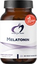 Diseños para Melatonina de Salud 3mg - para Adultos - Vegetariano + No GMO (60 cápsulas)