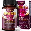 NMNH Suplemento (Dihidronicotinamide Mononucleotide) 600mg - Boost NAD with Resveratrol, 123456789