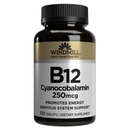 Vitamina B-12 TABS 250 MCG WMILL Tamaño: 100