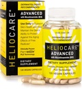 He-lioc-a-re Adv-ANC-ed Niacin B3 Suplemento: Fernblock PLE Extracto 240mg Por Serving - Supports Skin Cell Health W/Antioxidant Rich Vitamin B3 Niacin 500 mg - 120 cápsulas Vegan