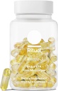 Omega Ritual 3 - Vegan - Dosis basada en la ciencia de DHA &amp; EPA Ácidos grasos en 2:1 Ratio, Biodisponible, Cerebro y Corazón Apoyo a la Salud, Minimal Burp-Back, Microalgas Fuente de 30 días