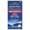 21st Century Alaska Wild Fish Oil Softgels, 90 Cuenta