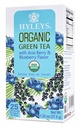 Hyleys Organic Green Tea Acai Berry y Blueberry Flavor - 25 Tea Bags - (6 Pack - 150 Tea Bags Total)