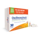 Boiron Oscillococcinum para el alivio de los síntomas de la gripe como los dolores corporales, dolor de cabeza, fiebre, píldoras y fatiga - 30 dosis