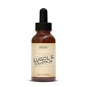 Solución de Lugol 2% 1oz Botella de gotero de vidrio. Contiene Ioduro de Potasio e Iodo, 30ml