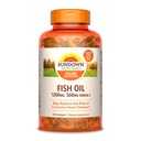 Aceite de pescado al atardecer 1200 mg, 100 Softgels