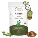 Orgánica Haritaki Whole (Chebulic Myrobalan) Silencio Terminalia Chebula (Yellow Myrobalan) Silencio Kosher &amp; USDA Certified ← Vegan, Non-GMO &amp; Gluten Free ← 100% Raw from India (16 oz - 1 lbs)
