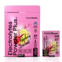 PowderVitamin Electrolytes Powder Plus, Keto, Raspberry Lemonade, Sugar Free, Pink Himalayan Salt, 1000mg Potasio, 120mg Calcio, 120mg Magnesio, Non-GMO, Zero Calories, (16 Hydration Packets)