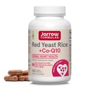 Jarrow Formulas Red Yeast Rice 1200 mg " Co-Q10 100 mg Por Serving - 120 Veggie Caps - 60 Servings - Herbal Heart Health Dietary Supplement - Supports Cardiovascular " Heart Health - Vegan