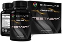 TESTAGRA Testosterona Booster para Hombres. 10X Concentrado- 90 cápsulas - Aumentar la fuerza de la energía muscular magra. Saw Palmetto, Tribulus, Tongkat Ali, Horny Goat Weed, Zinc