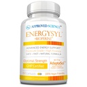 Energías de ciencia aprobada - Caffeine Free - con Adaptogens, vitaminas B y bioperina - 1 mes de suministro - 60 cápsulas - Hecho en los EE.UU.