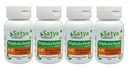 Triphala Forte Capsules 500 mg. 60 Veg. Capsule ← Amalaki, Haritaki, Bibhitaki Extract Capsules for Men and women ← Ayurvedic Herbal Supplement/Remedies  10:1 Forte (4 Botellas de 60 cápsulas)