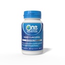 One Planet Nutrition Nano Curcumin 500 mg Veggie Capsules (60 Servings), Nano para la absorción alta, soporta el bienestar general, no GMO, Vegan, libre de gluten