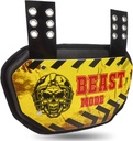 Deportivo Football Back Plate Football Backplates para los pads de hombro Football, Rear Protector Bajo Pads para jugadores de fútbol, Los respaldos inferiores serán seguros y elegantes con este robusto backplate.