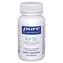 Pure Encapsulations P5P 50 - Active Vitamin B6 - Supports Energy Metabolism & Brain Health* - Gluten Free " Non-GMO - 60 Capsules