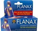 Crema de alivio de dolor de Flanax, ungüento de acción rápida para dolores musculares, dolores traseros y estrados, ayuda a reducir la inflamación y mejorar el rendimiento atlético, 1 oz