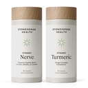 Stonehenge Health Dynamic Nerve + Dynamic Turmeric Bundle Suplementos para soportar Comfort, Tingling, Numbness, Burning