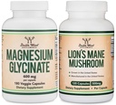 Wellness Support Duo – Magnesium Glycinate and Lion’s Mane to Support Global Health and cognition