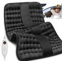 Almohadilla calentada CooCoCo con Correa, Almohadilla de calefacción para el hombro trasero trasero, Almohadilla eléctrica eligible FSA para los calambres de período, Auto Off, Calor húmedo, 10 Calor, Regalos para Mujer Hombre, 12" x 24"