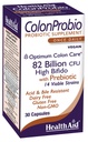 HealthAid ColonProbio 82 Billion with Prebiotic, 14 Strains, Once Daily, 30ct, Optimum Colon Care, Acid &amp; Bile Resistant, Dairy Free, Gluten Free, Non-GMO