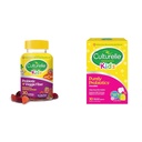 Culturelle Daily Probiotic for Kids + Veggie Fiber Gummies (Ages 3+) - 30 Count " Kids Chewable Daily Probiotic for Kids, Ages 3+, 30 Count, #1 Pediatrician-Recommend