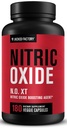 Gato Fábrica N.O. XT Nitric Oxide Suplementos para Hombres w/Nitrosigine L Arginine L Citrulline Suplemento para Bombas musculares &amp; Vascularidad - Pre Workout Nitric Oxide Booster &amp; Muscle Builder - 180 Caps